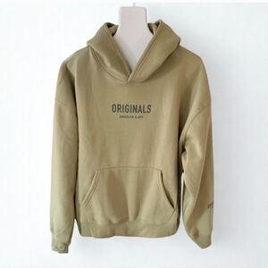 Brooklyn Cloth Men's Khaki Originals Hoodie